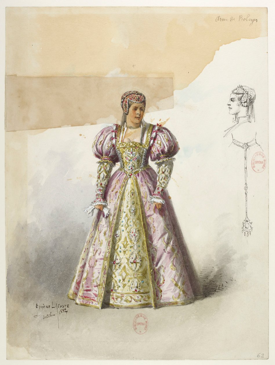Anne Boleyn with Collar by Eugene Lacoste