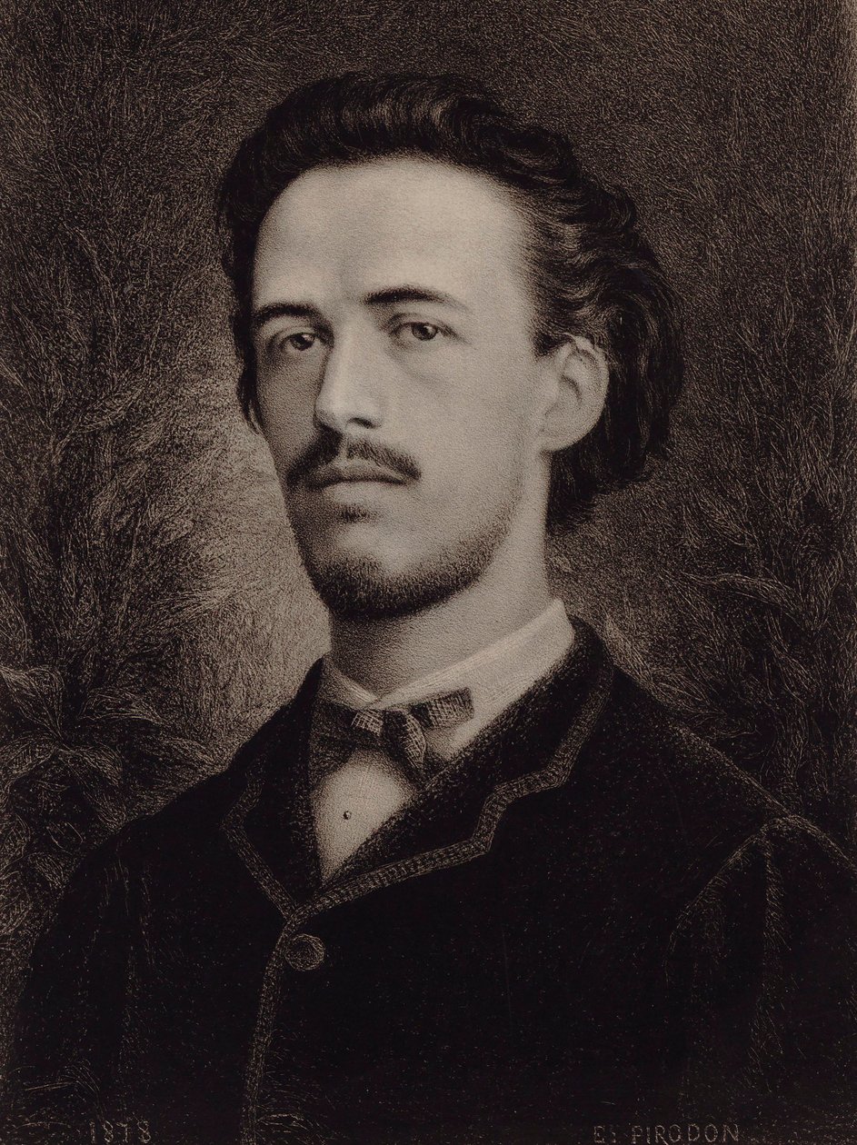 Portrait of the Composer Benjamin Godard by Eugène Louis Pirodon