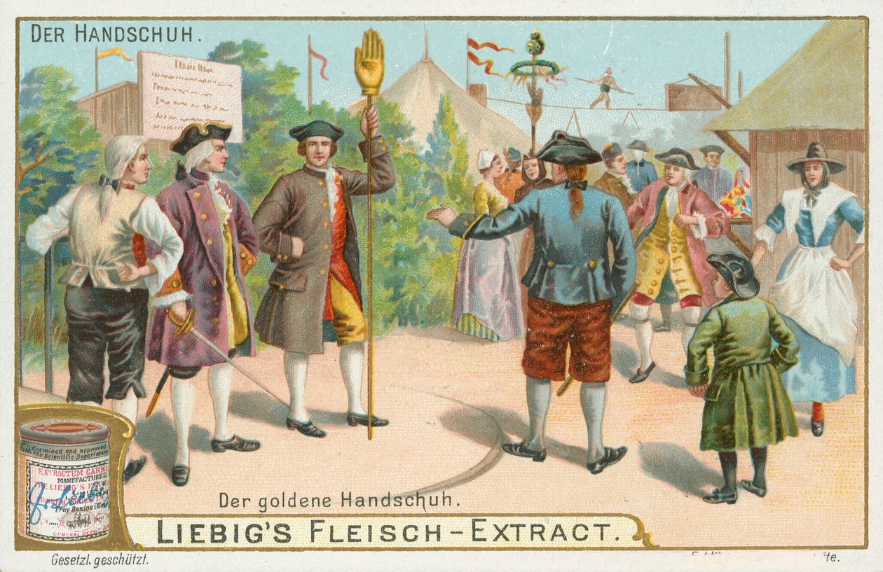Gloves, Liebig Card, Early 20th Century by European School