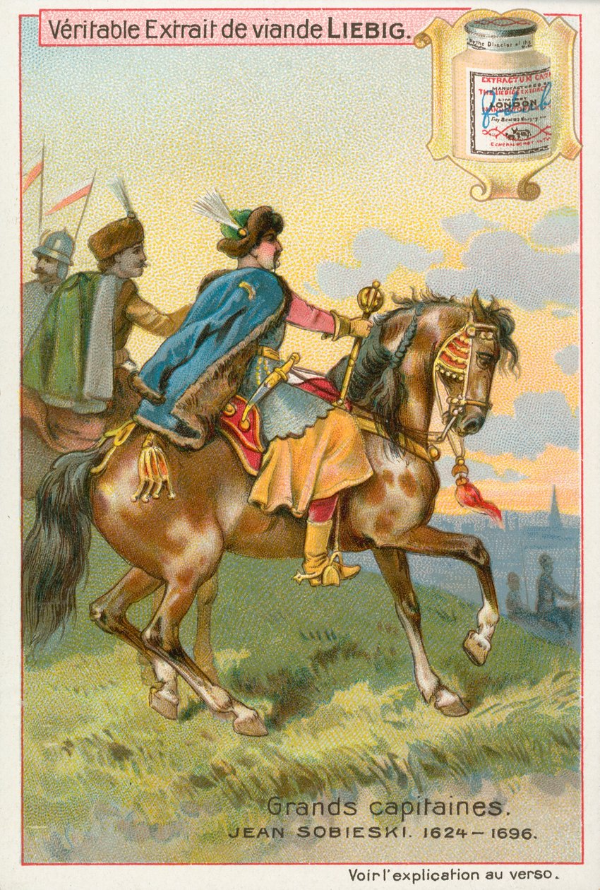 Jean Sobieski, Liebig Card, Early 20th Century by European School