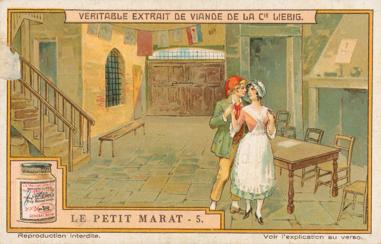 Le Petit Marat, Liebig Card, Early 20th Century by European School
