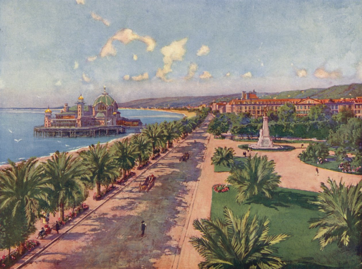 Nice, The Jetty, the Monument and Bird