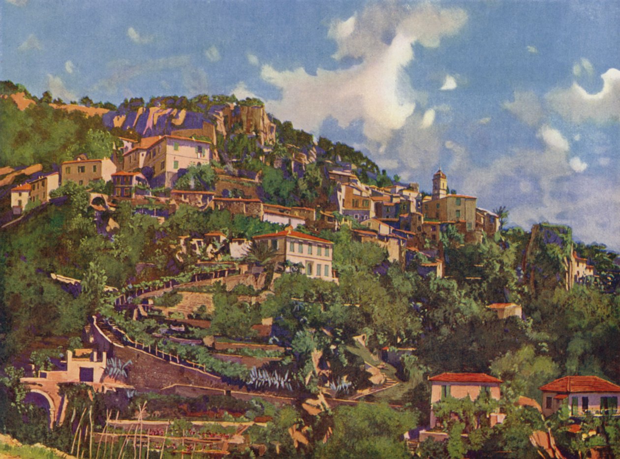 Roquebrune, General View by European School