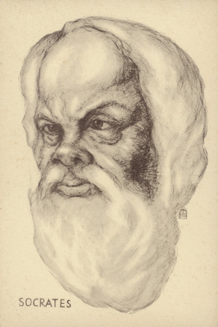 Socrates (c469 BC-399 BC), Ancient Greek Philosopher by European School