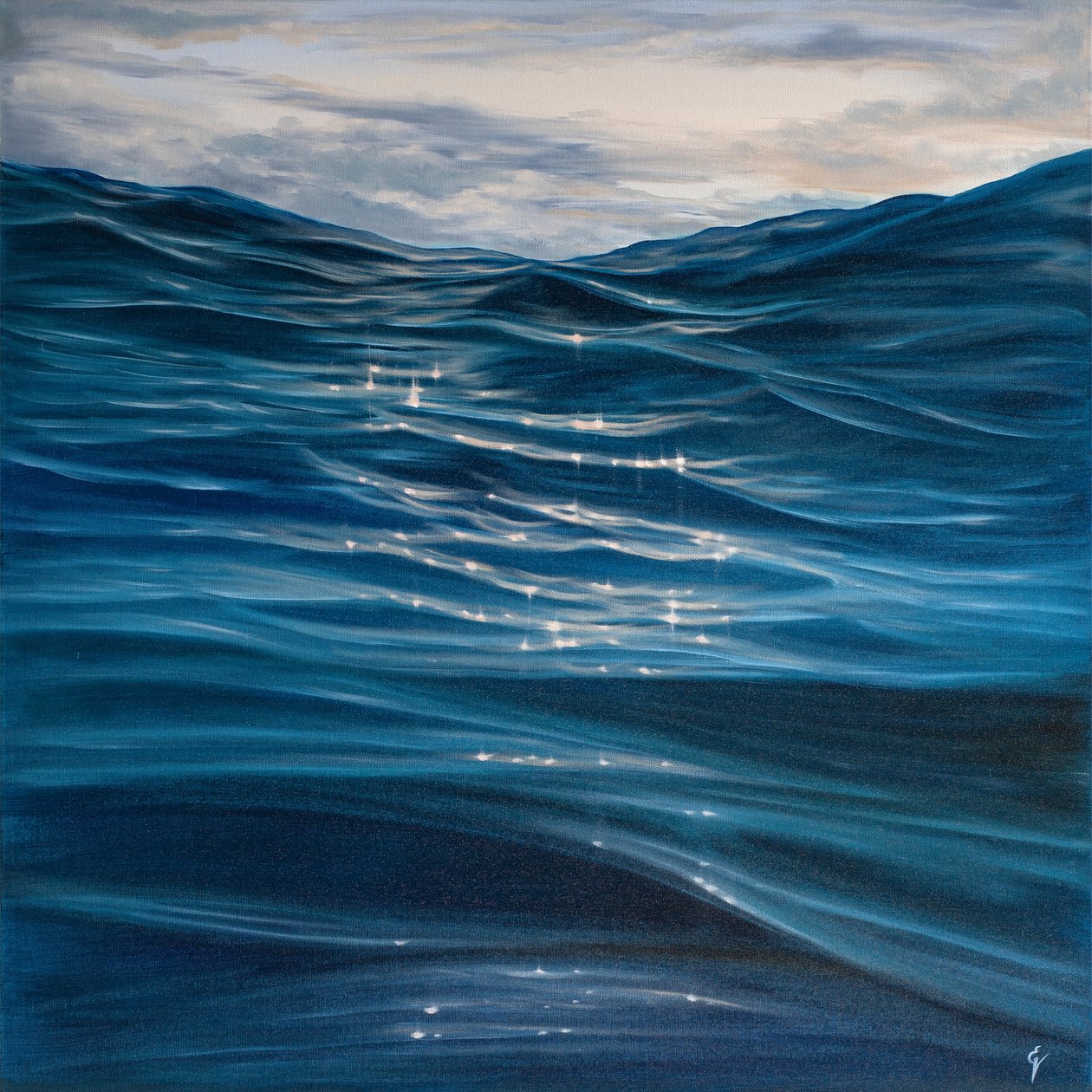 Dances With Waves, 2020 by Eva Volf