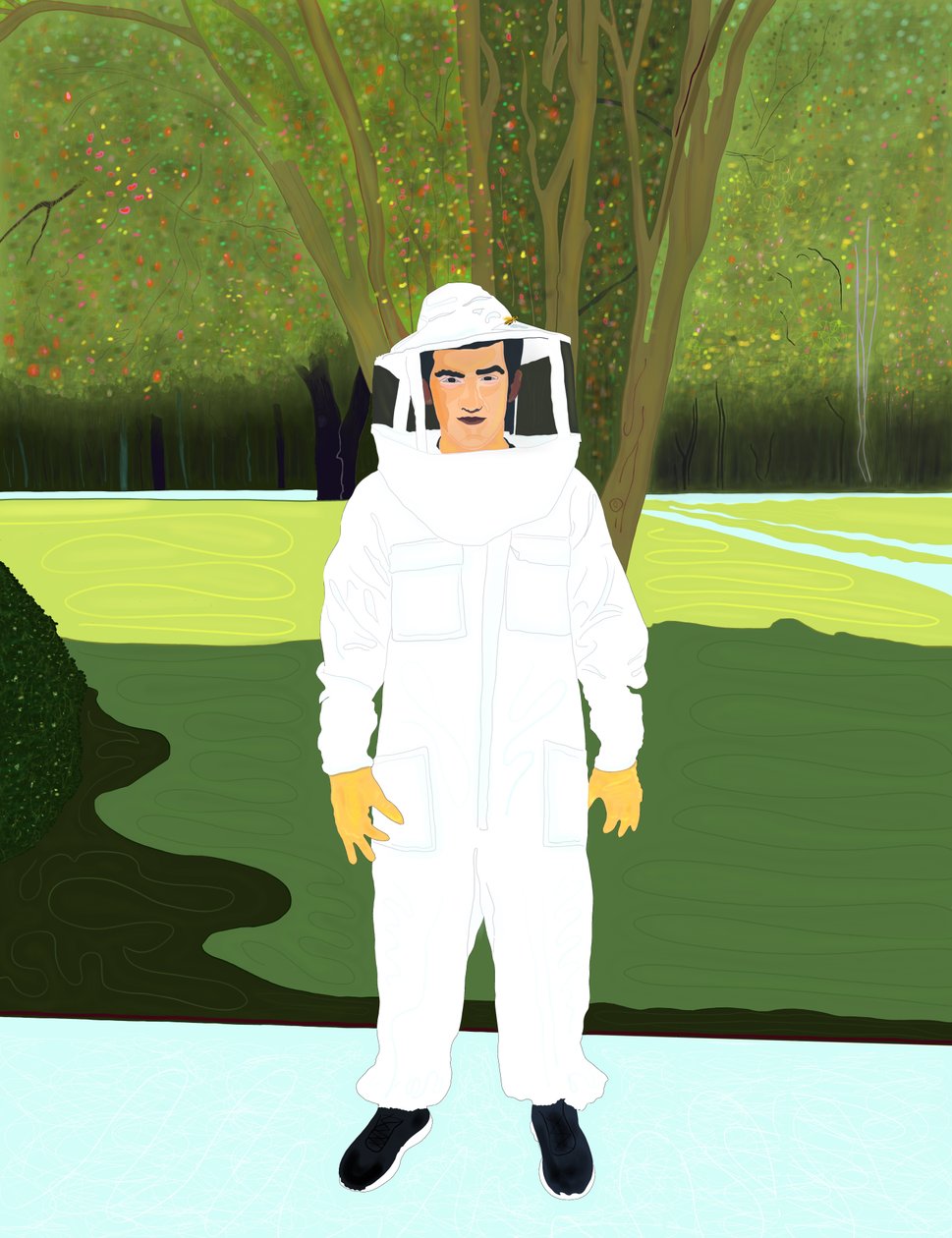 Bee Keeper, North Carolina by Evan Sklar