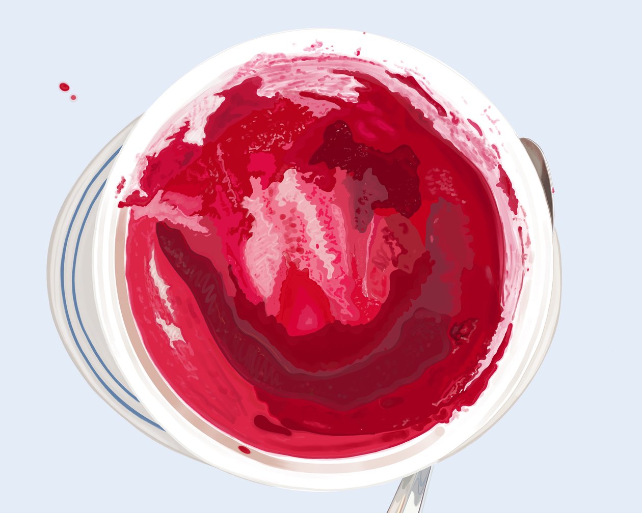 Bowl of Borscht, Brooklyn by Evan Sklar