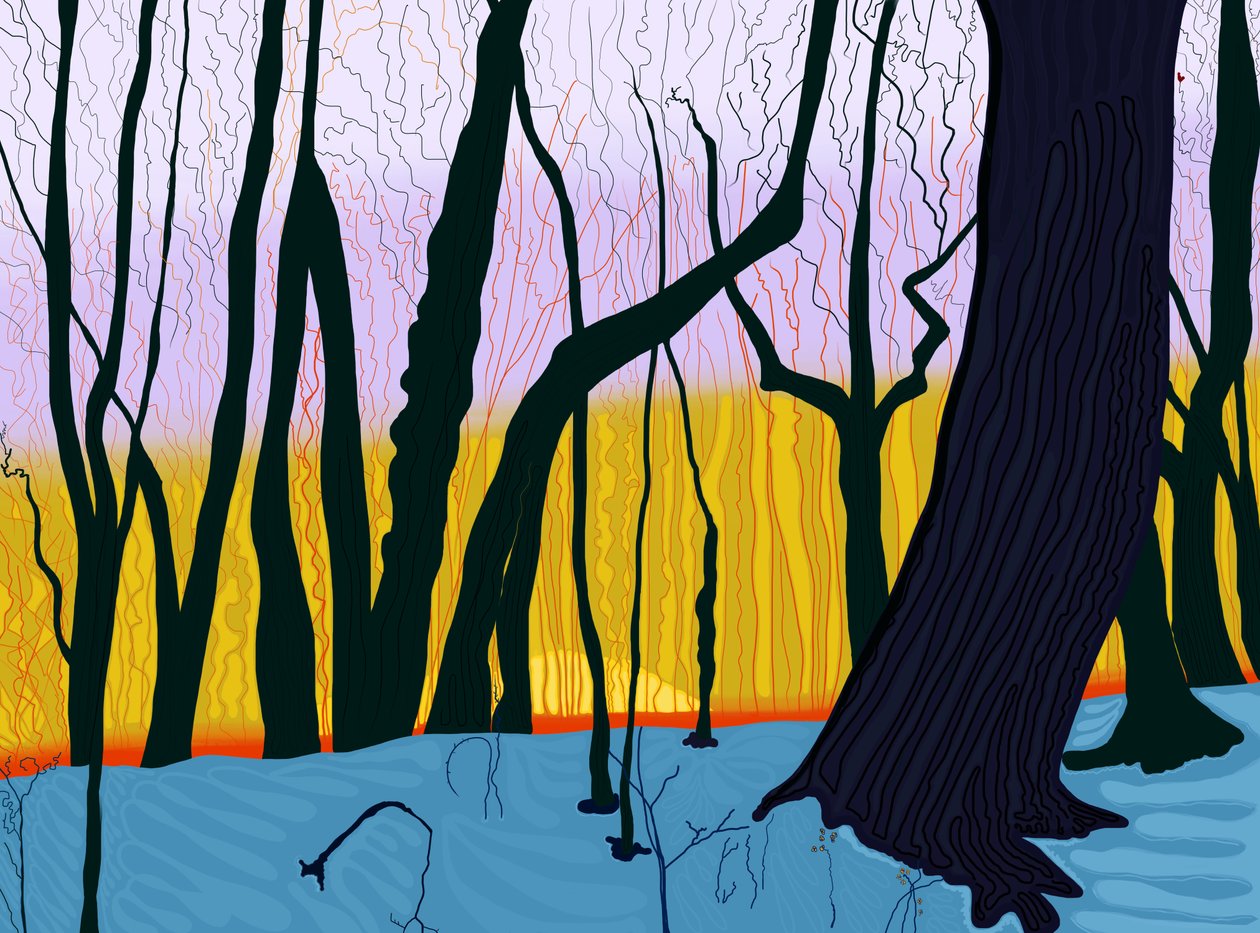 Daylight Savings, Morning, Prospect Park by Evan Sklar