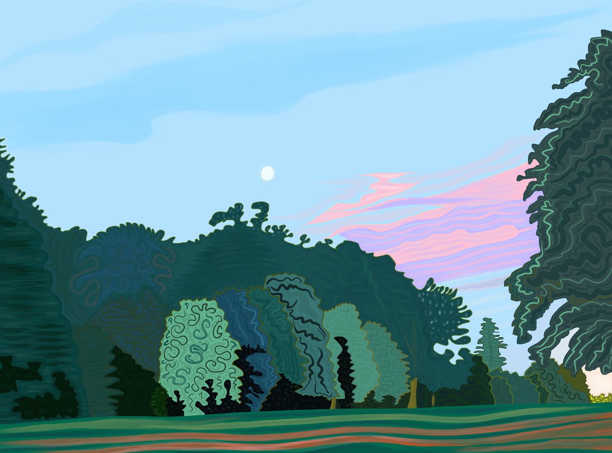 Hyde Park at Dawn by Evan Sklar