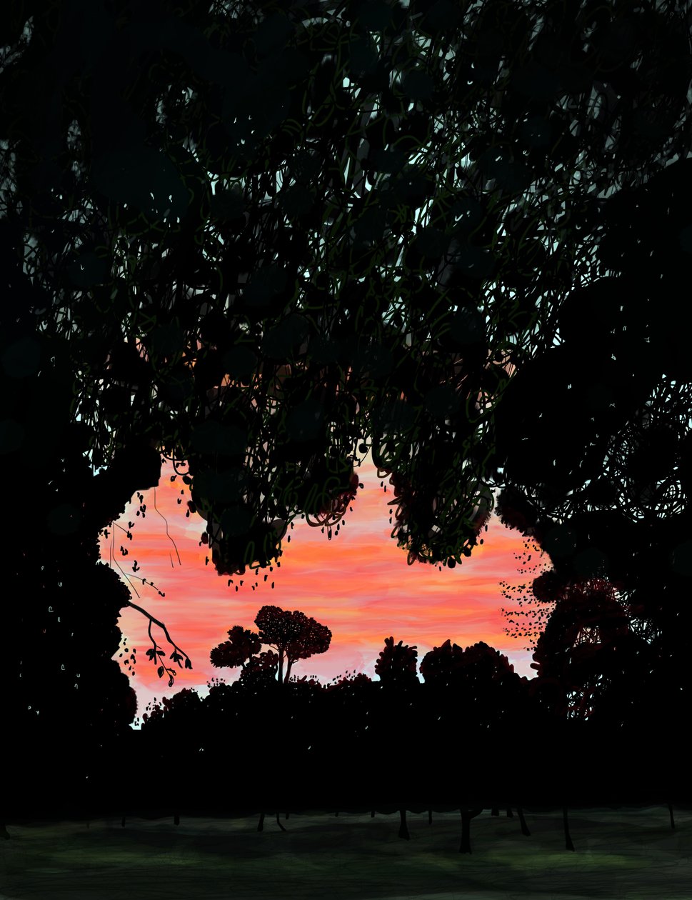 October First Light, Prospect Park At 9th Street, Brooklyn by Evan Sklar