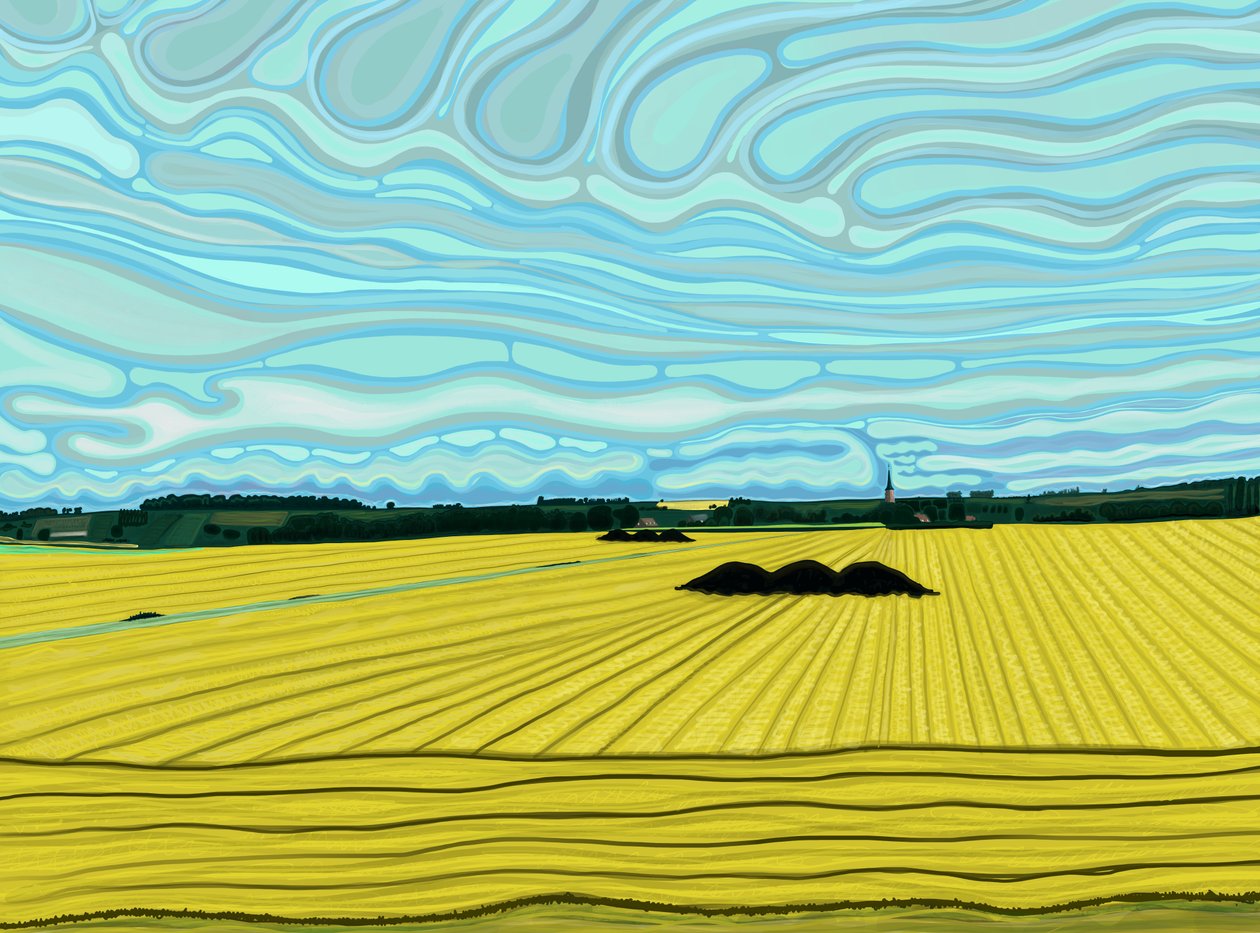 Outskirts of Calais, France by Evan Sklar