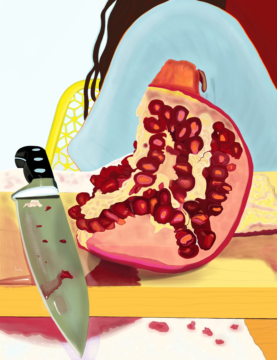 Pomegranate, Brooklyn by Evan Sklar