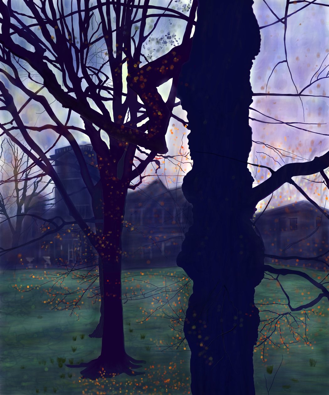 Prospect Park, Dawn, Early Spring by Evan Sklar