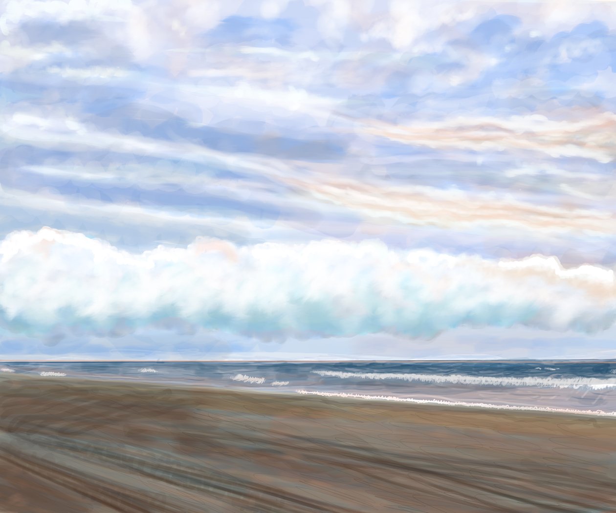 Swan Beach by Evan Sklar