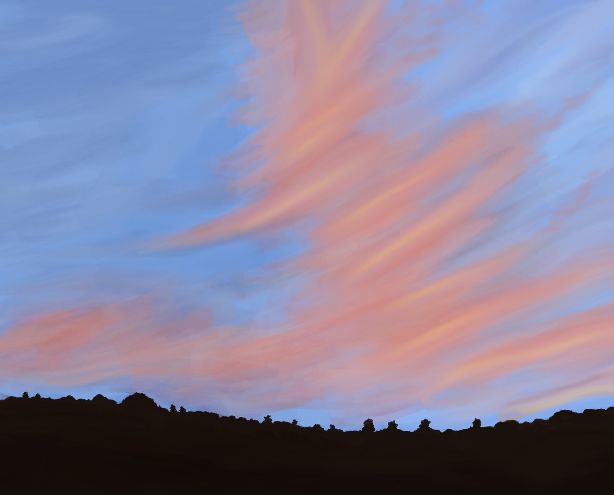 Tree Line, Hudson Valley by Evan Sklar