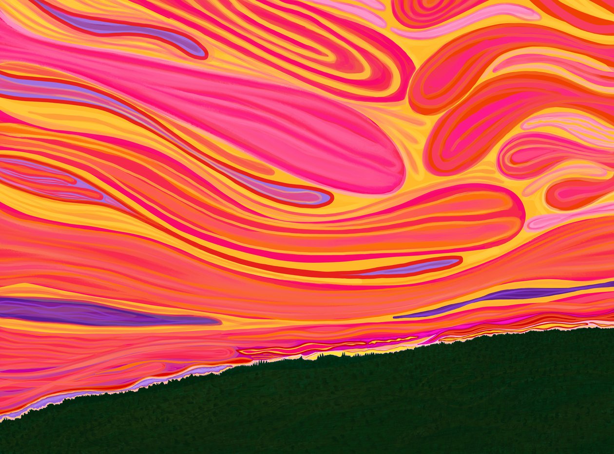 Vermont Hillside In Summer by Evan Sklar