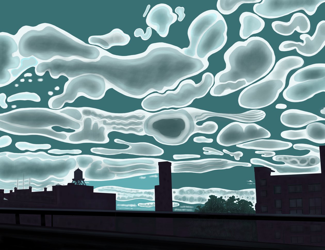 View From Bruckner Expressway by Evan Sklar