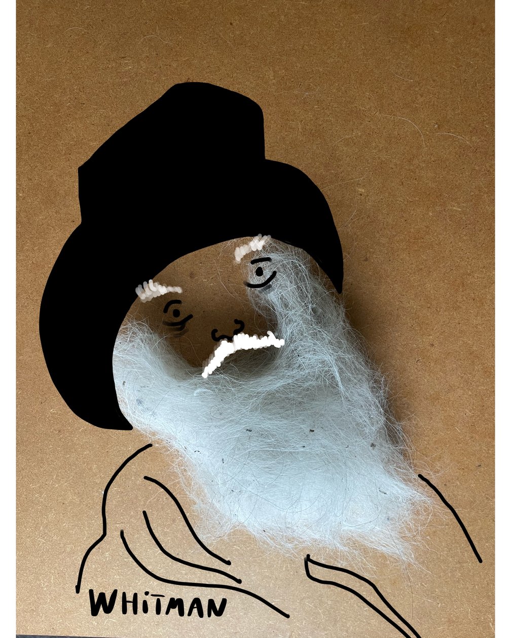 Walt Whitman by Evan Sklar