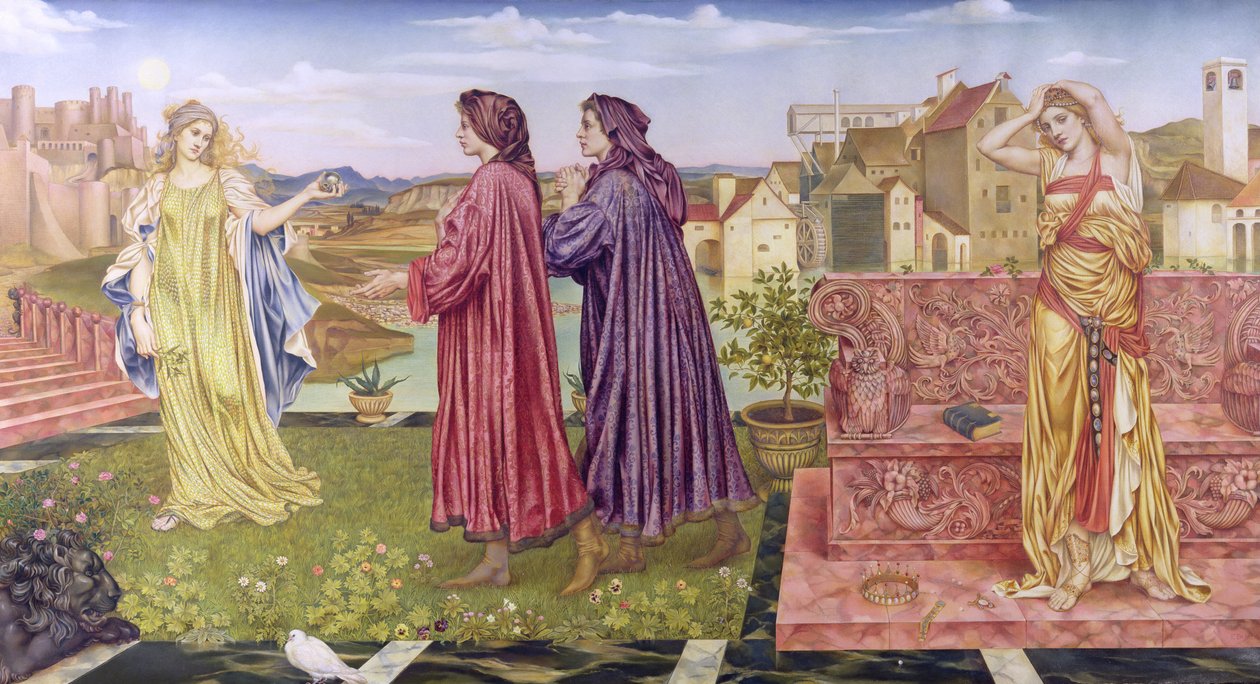 The Garden of Opportunity by Evelyn De Morgan