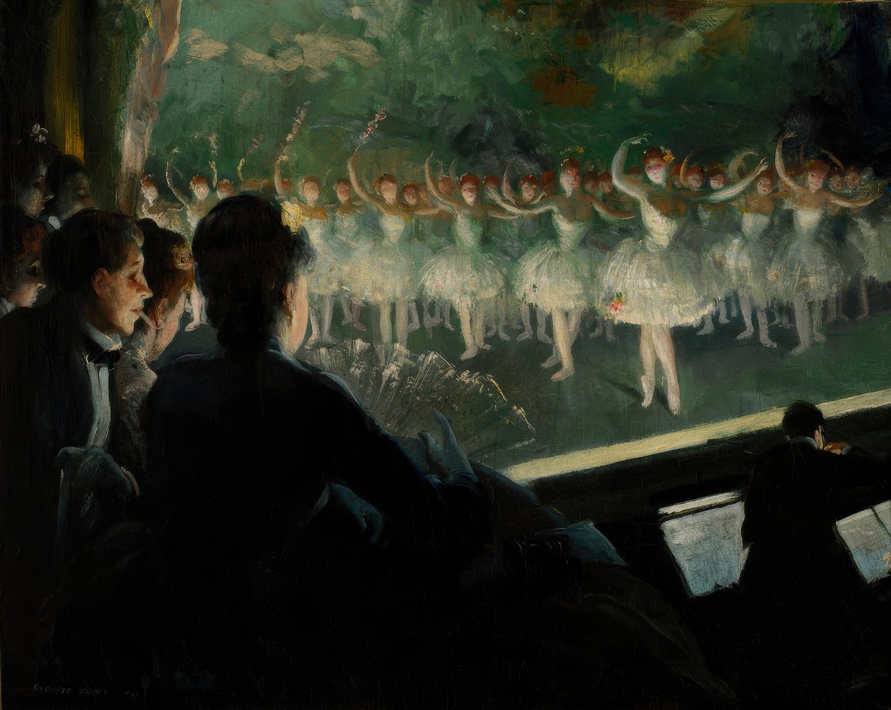 The White Ballet by Everett Shinn