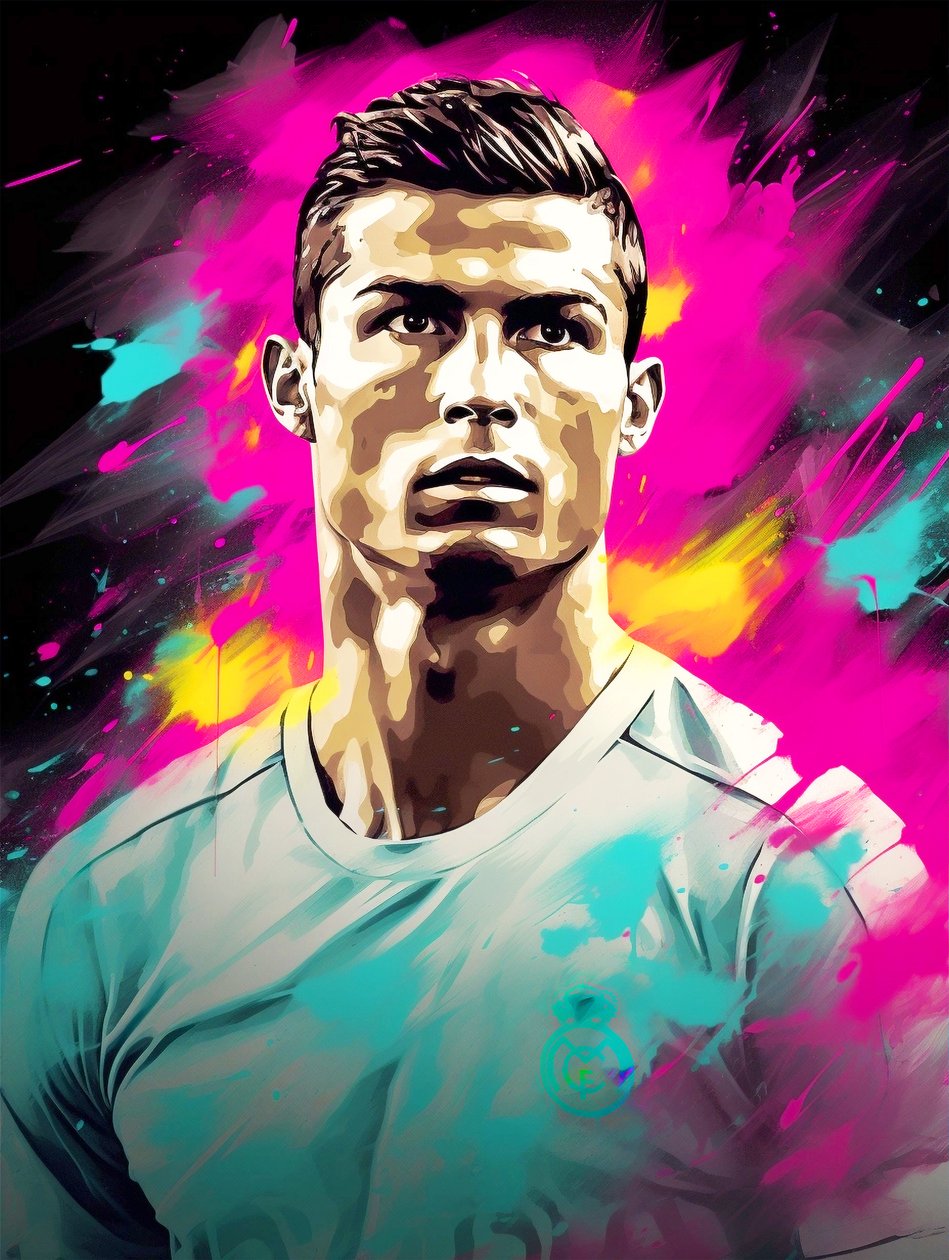 Ronaldo paintings discount
