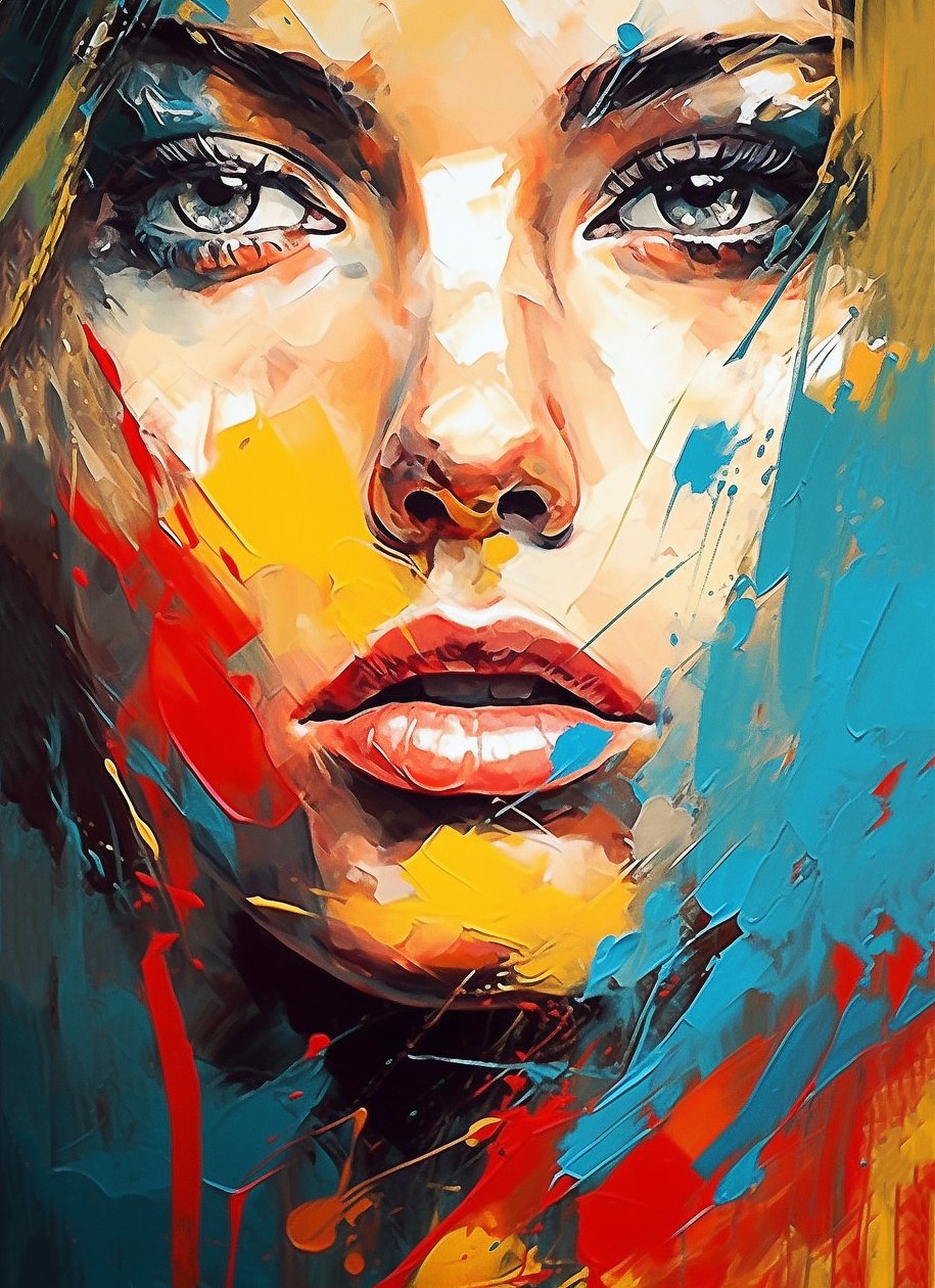 Portrait painting best sale styles
