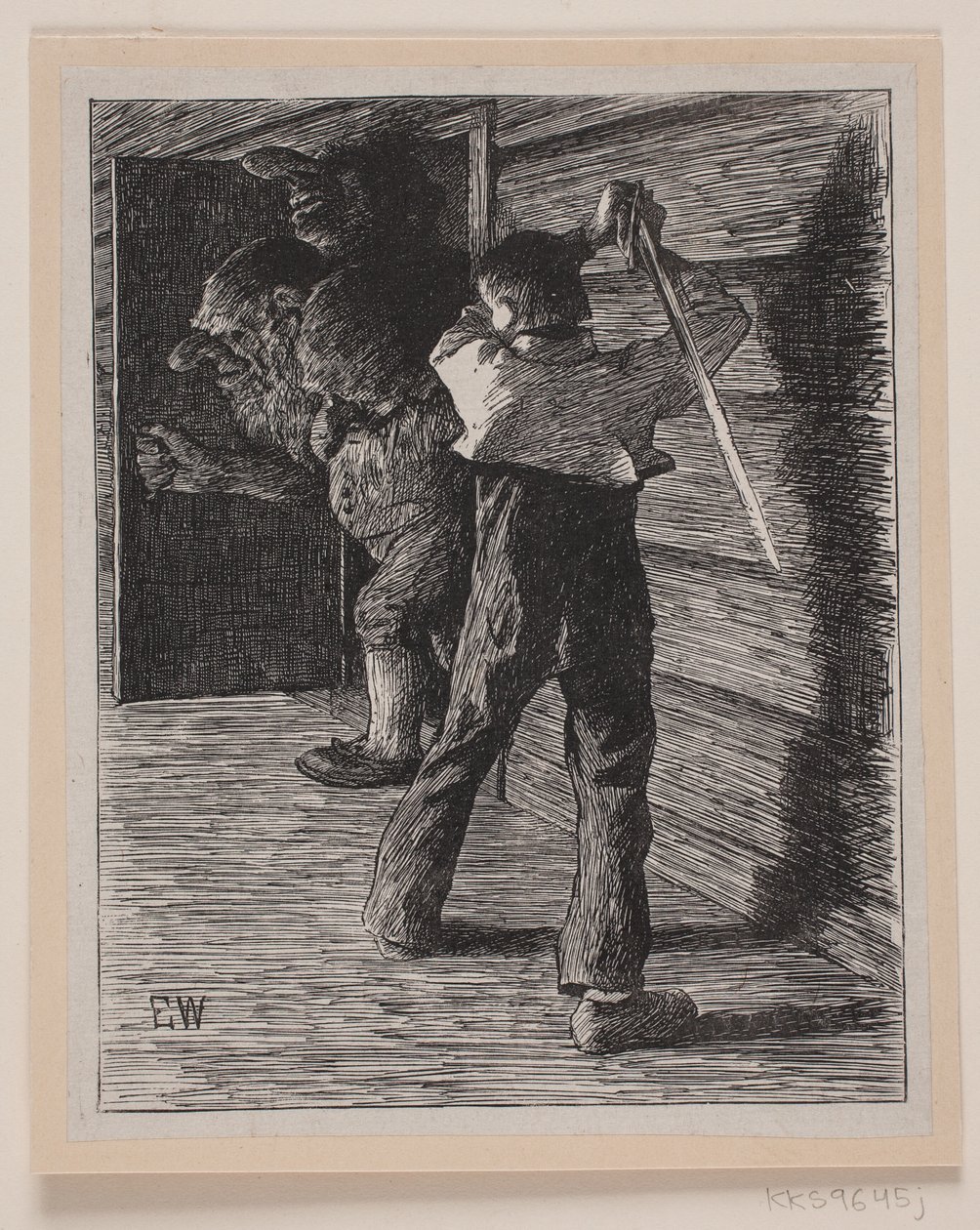 Illustration to "Soria Moria Castle" by F. Hendriksen