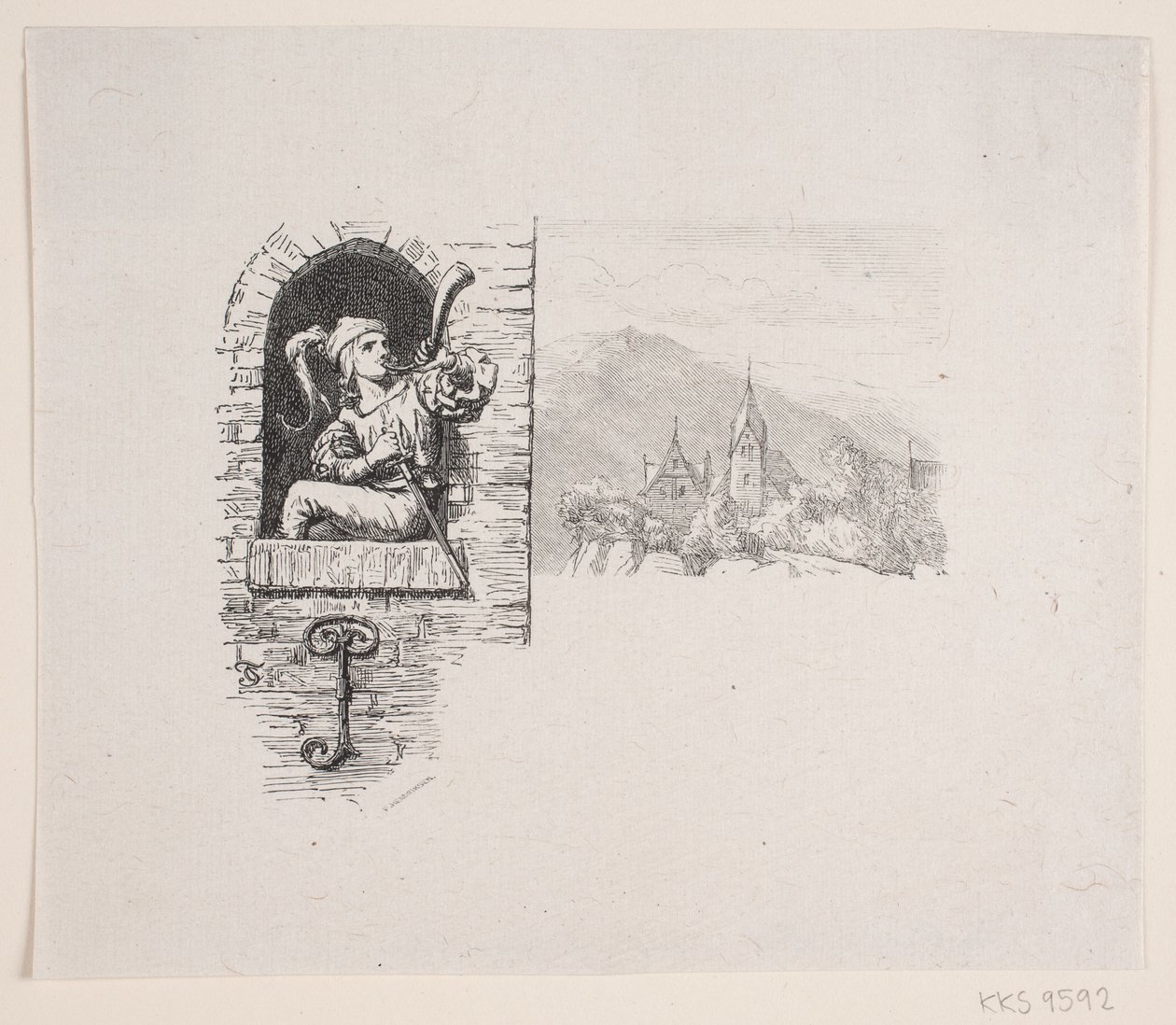 Vignette for J. P. Jacobsen