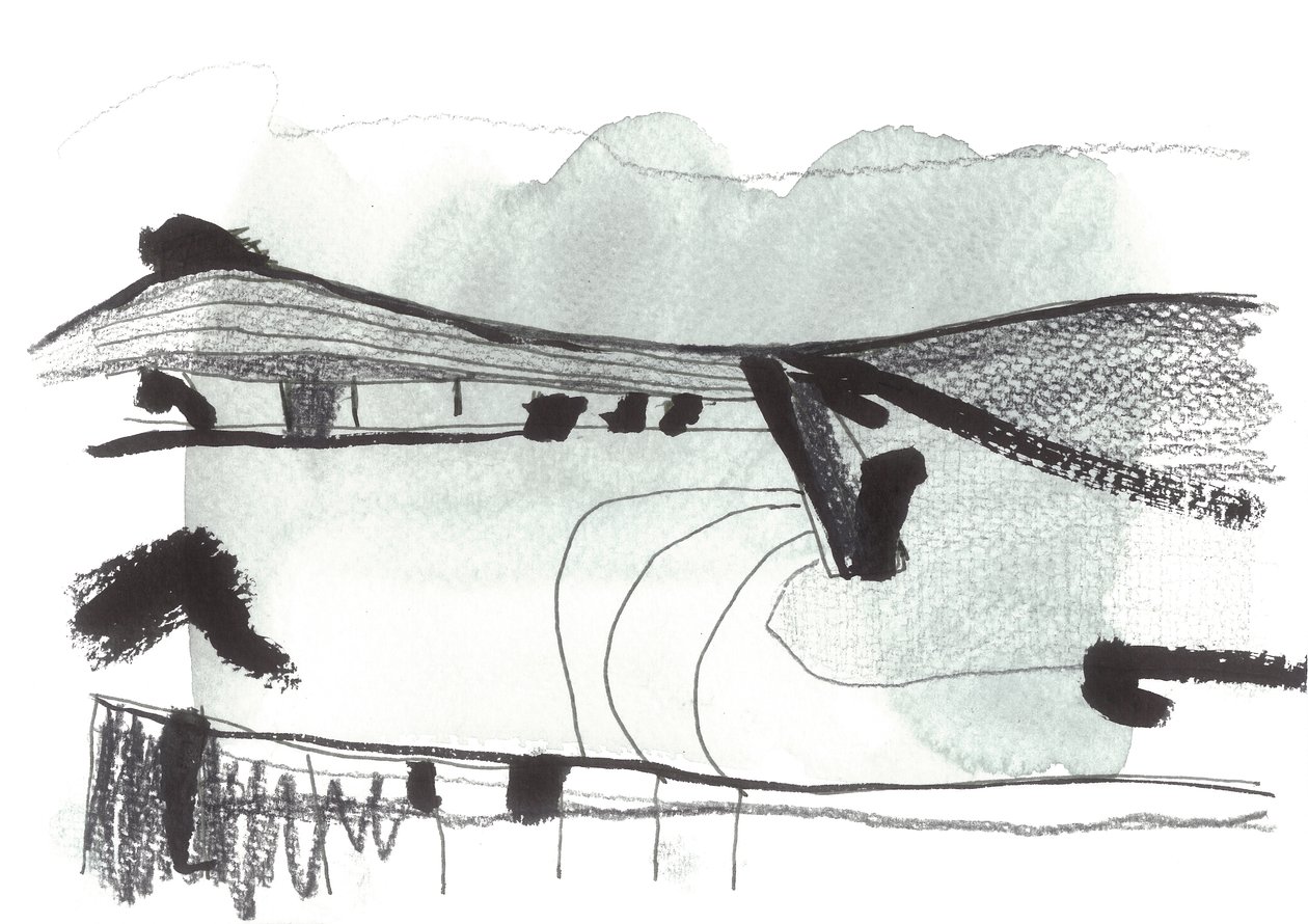 Walk to Lewes, 2017 by Faye Bridgwater