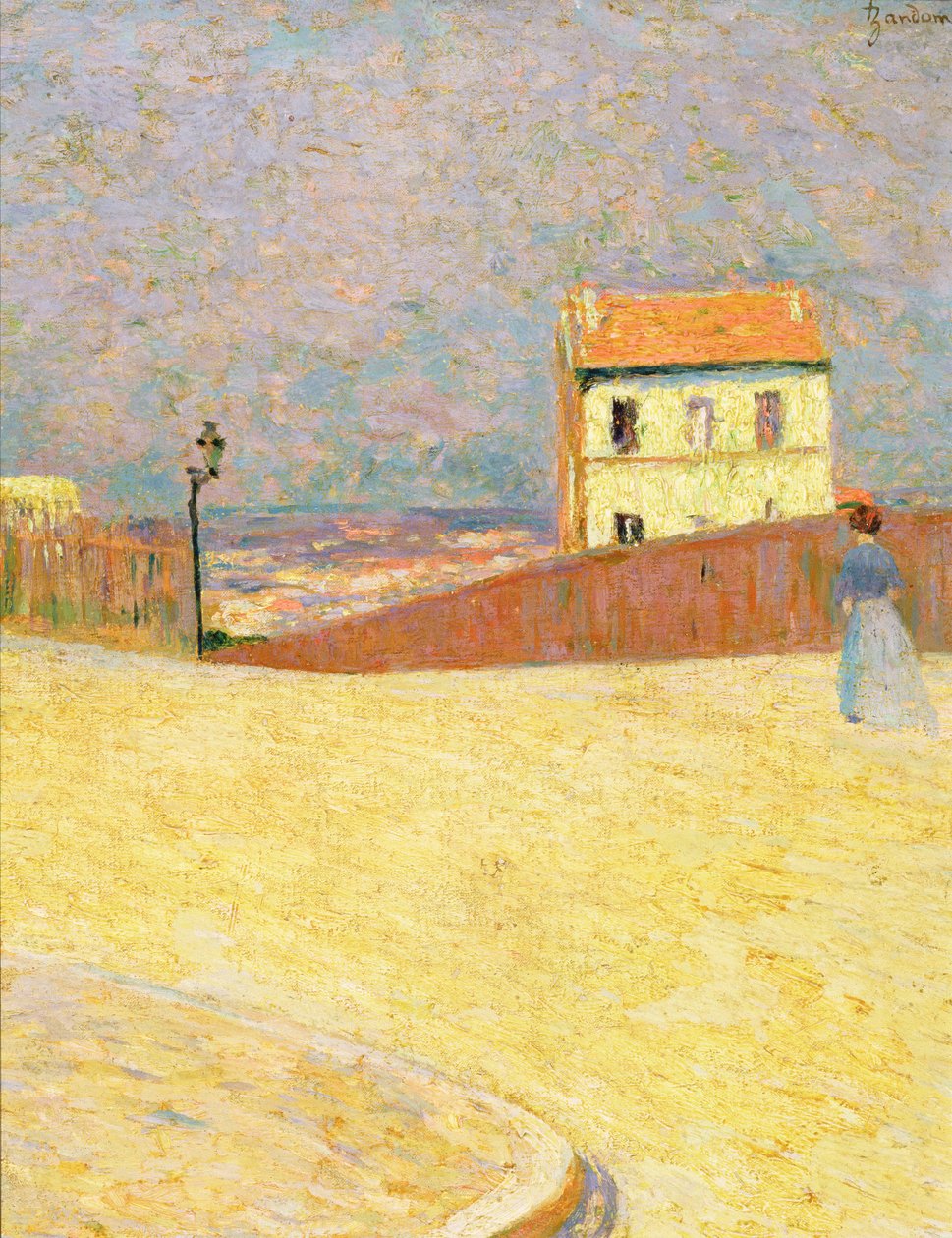 Cottage at Montmartre by Federigo Zandomeneghi