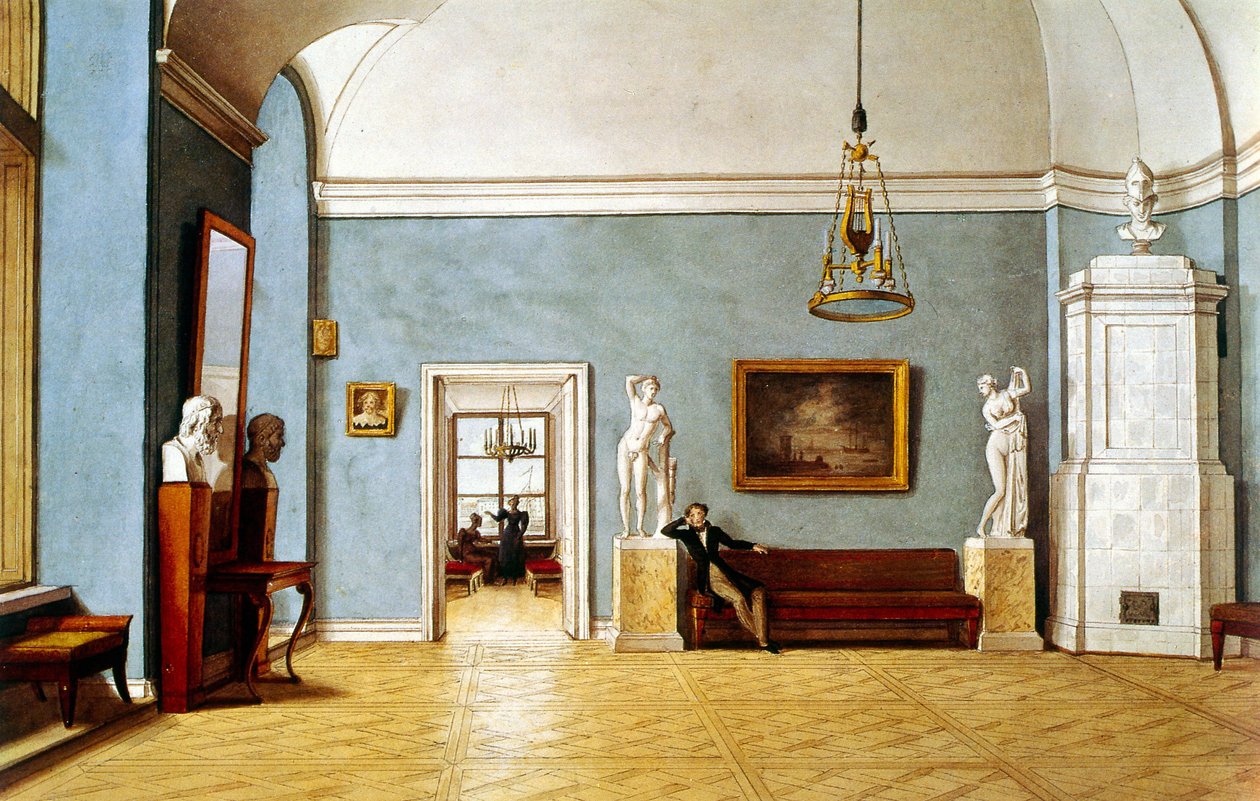 Interior by Fedor Petrovich Tolstoy