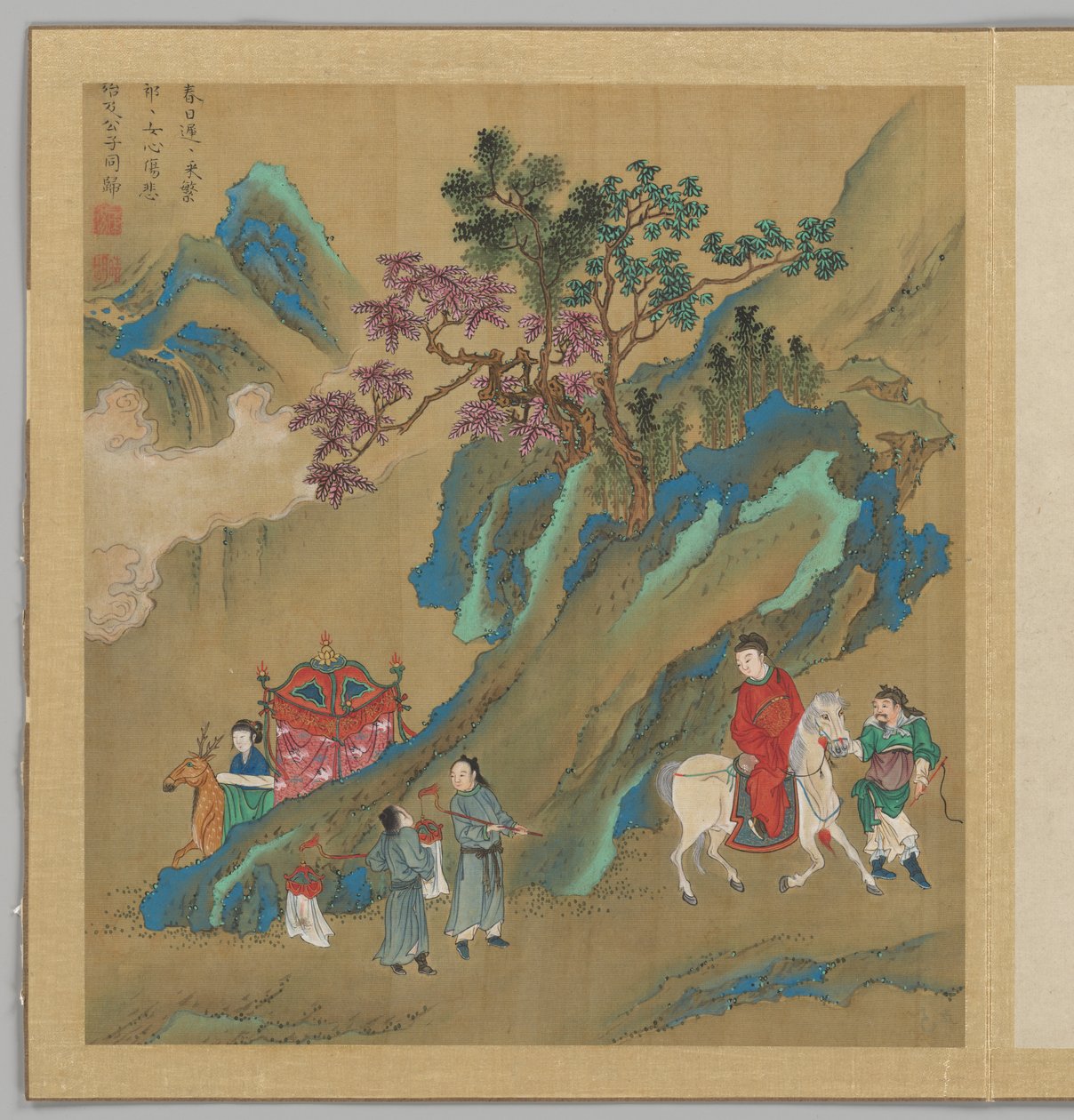 Odes of the State of Bin: The Seventh Month by Fei Qinghu (fl.late18th-early 19th century)