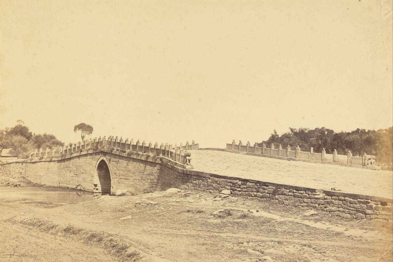 Bridge of the Pa-li-k'um, the Scene of the Fight with Imperial Chinese ...