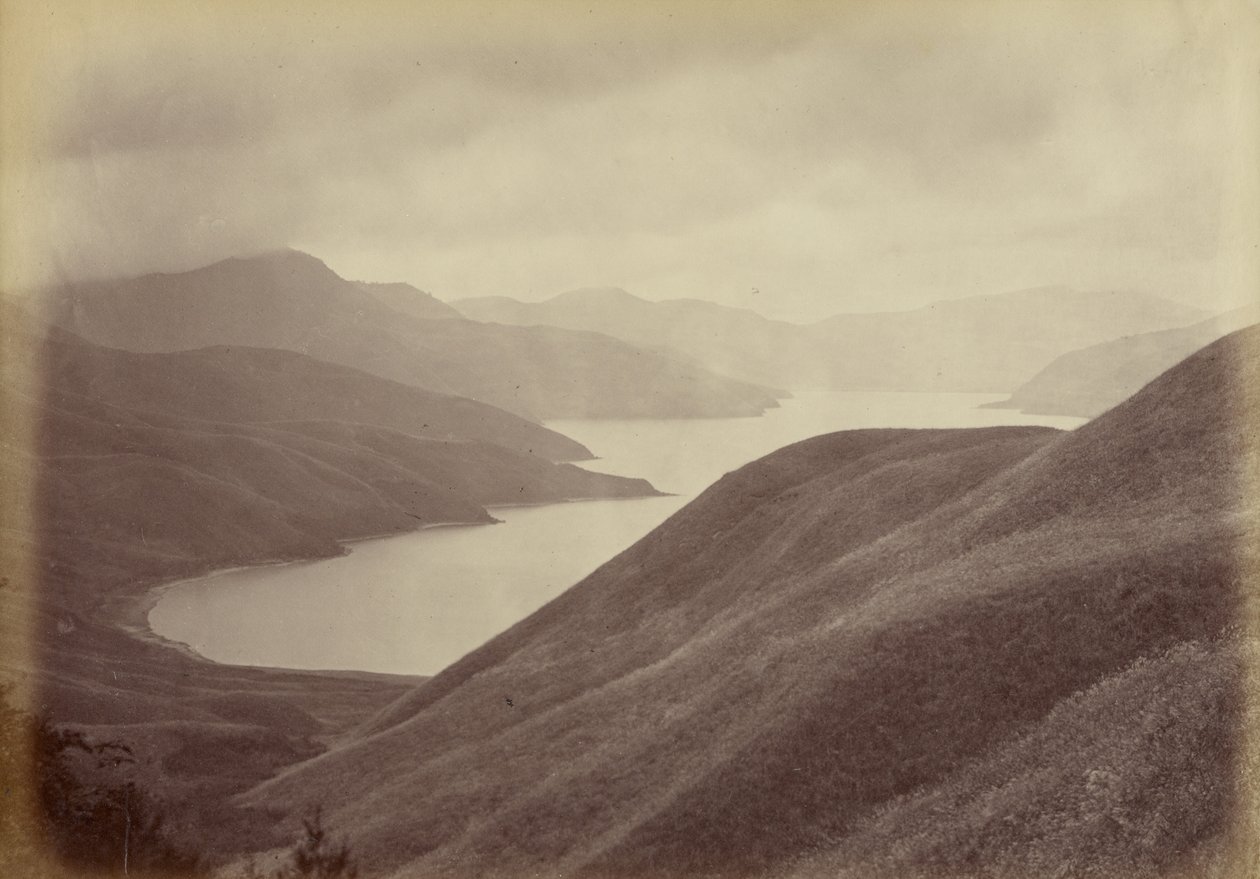 The Lake of Hakone by Felice Beato
