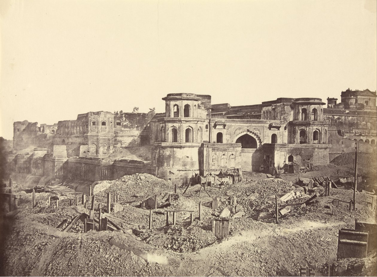 The Mucha Bawn, or the Old Citadel of Lucknow by Felice Beato