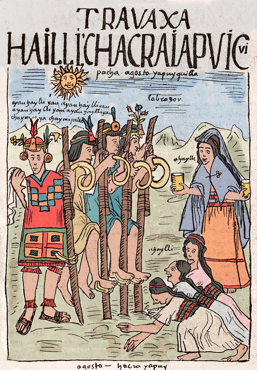 Inca Empire: the beginning of the field work in August, the occasion of ...