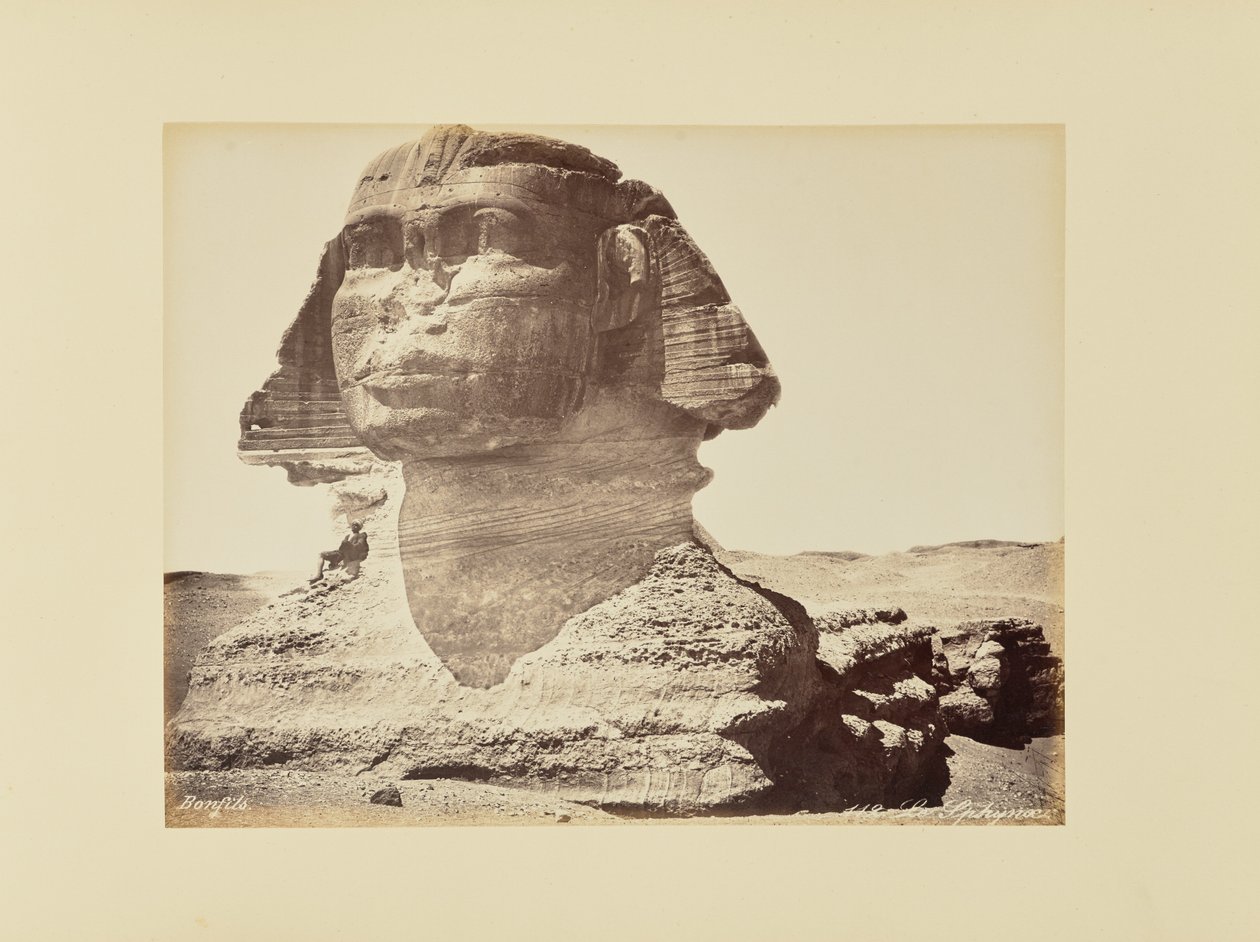 The Sphinx by Félix Bonfils