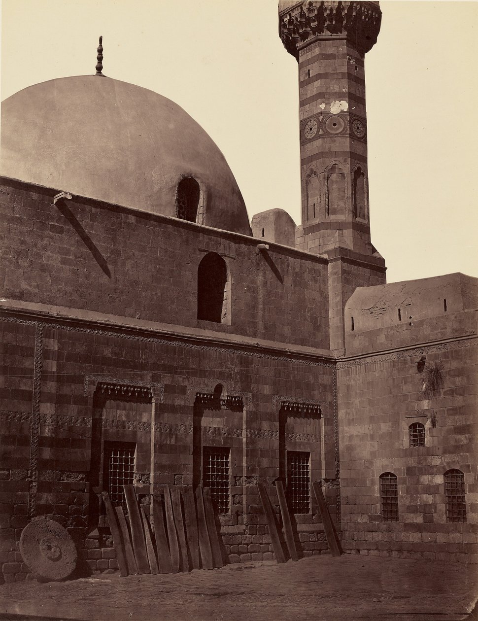 Es-Sahgir Mosque, in the suburb of Meydan - Damascus by Félix Bonfils