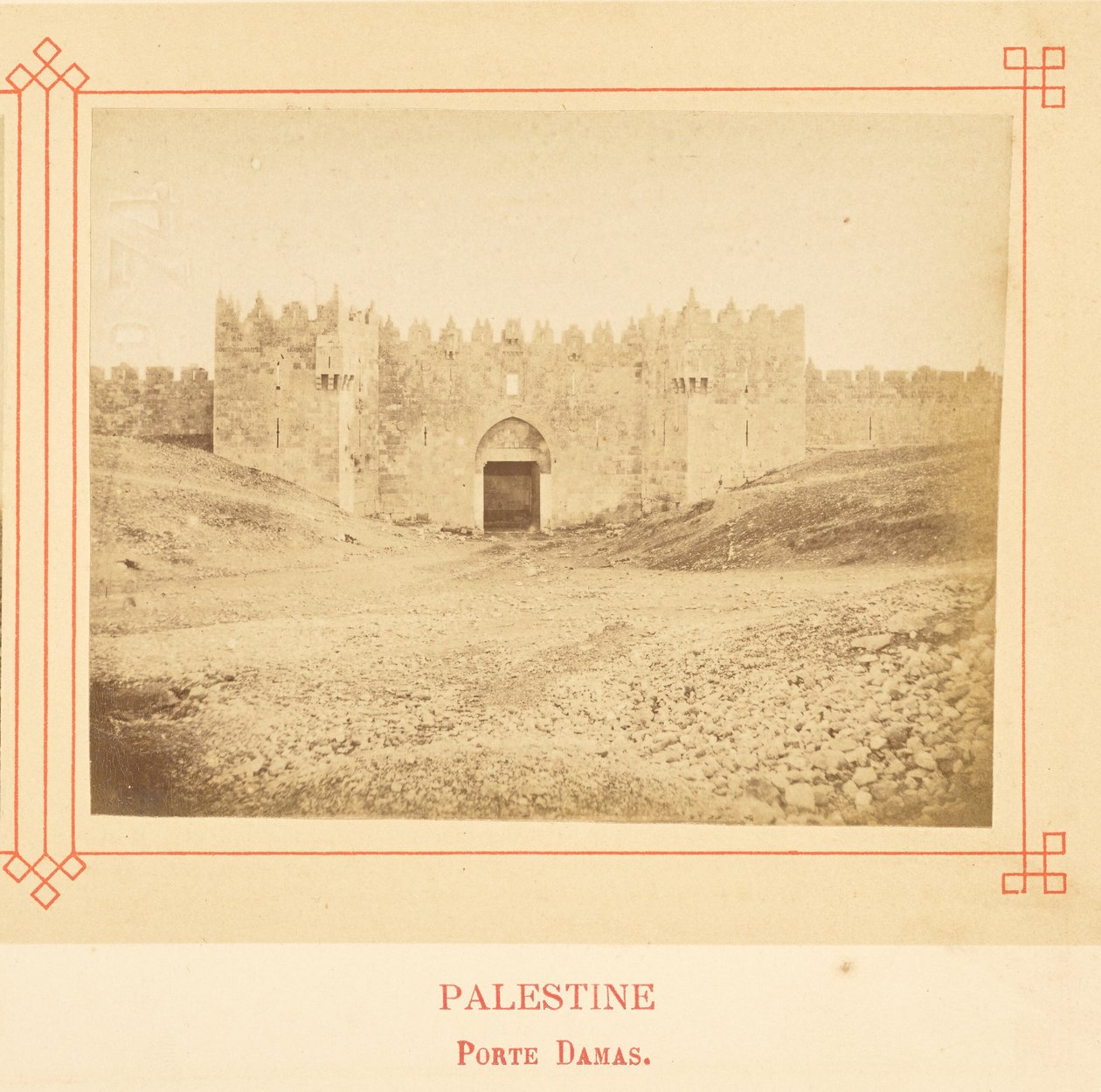 Damascus Gate by Félix Bonfils