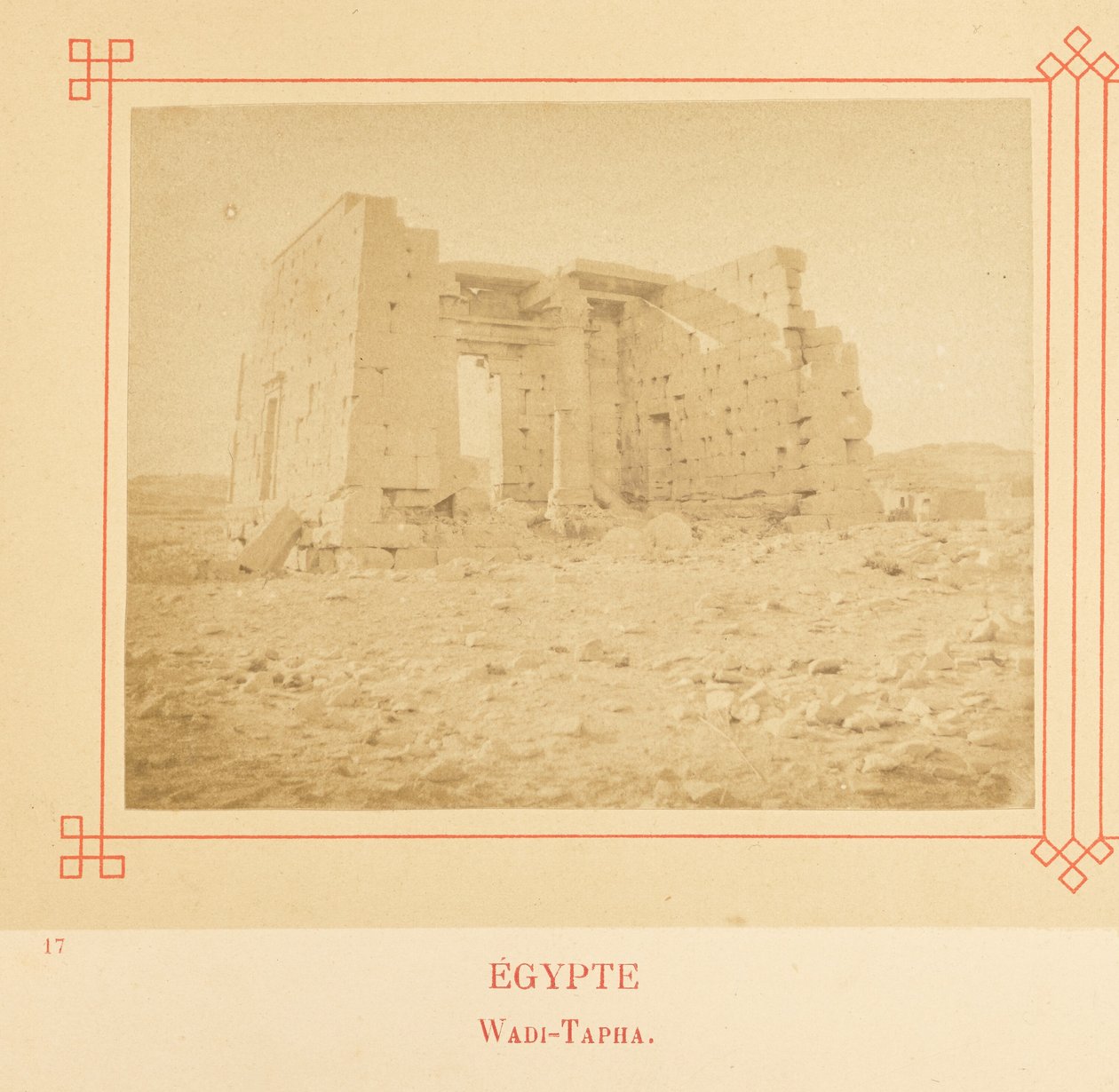 Wadi-Tapha by Félix Bonfils