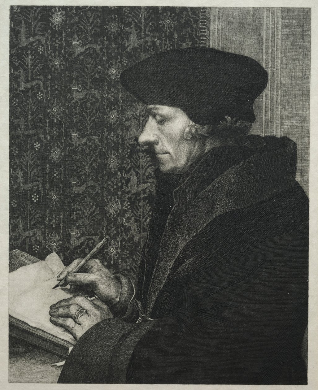 Erasmus by Felix Bracquemond