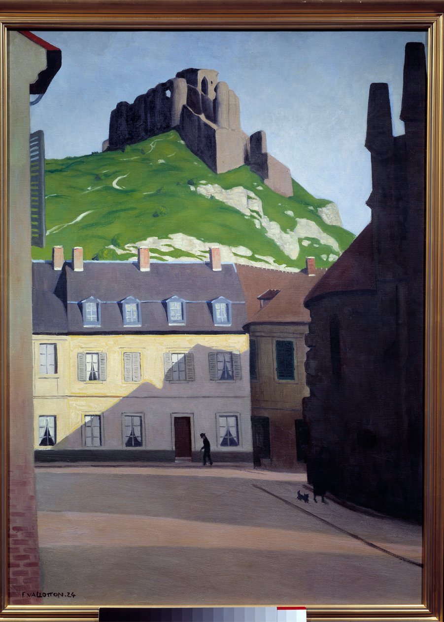 Chateau Gaillard aux Andelys by Felix Edouard Vallotton