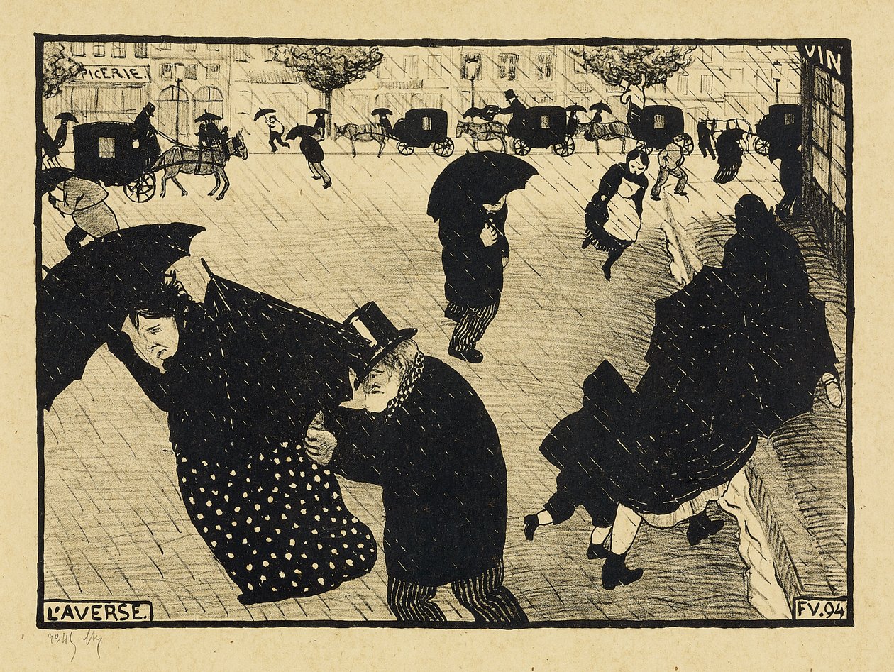 Paris Intense by Felix Edouard Vallotton