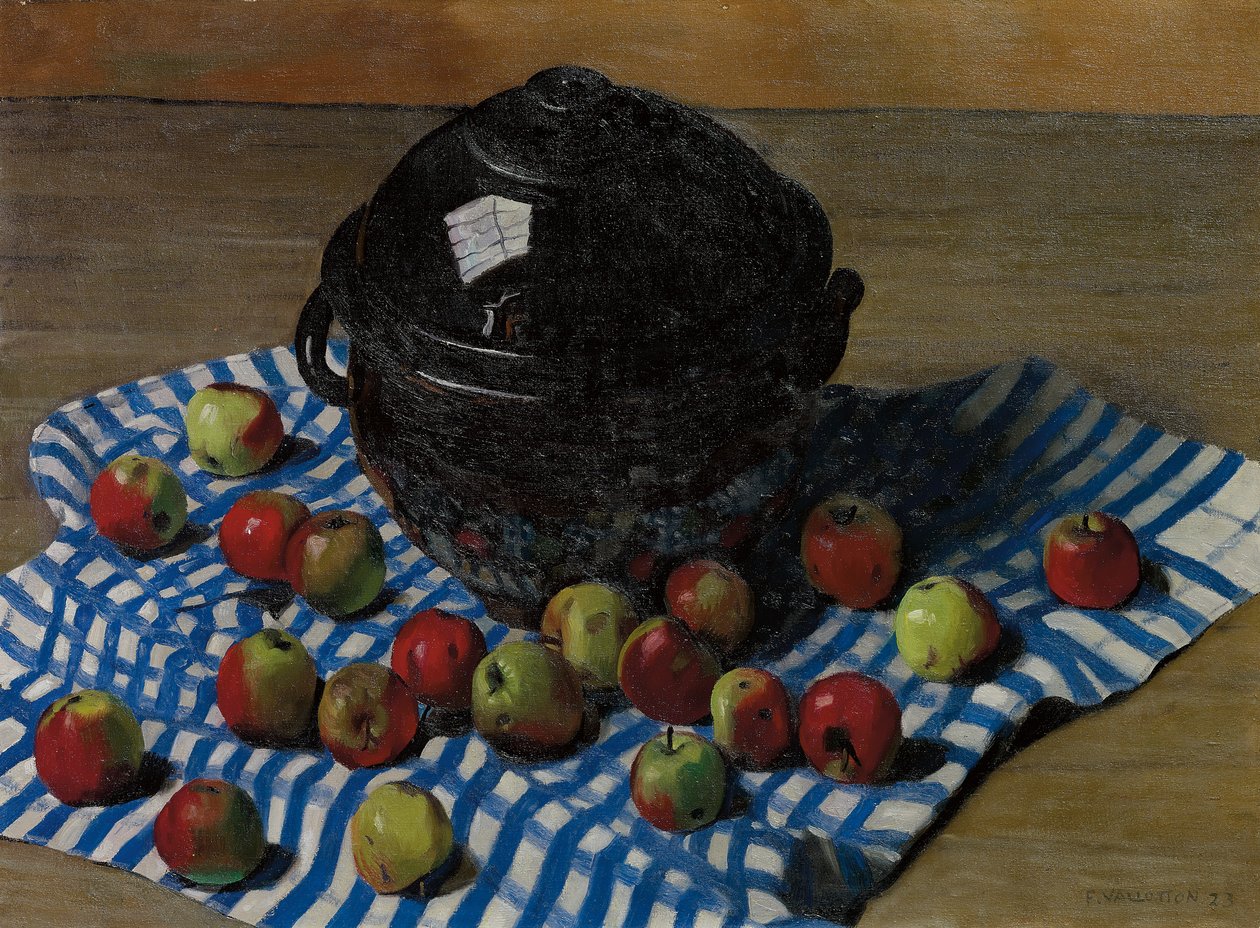 The Black Soupiere by Felix Edouard Vallotton