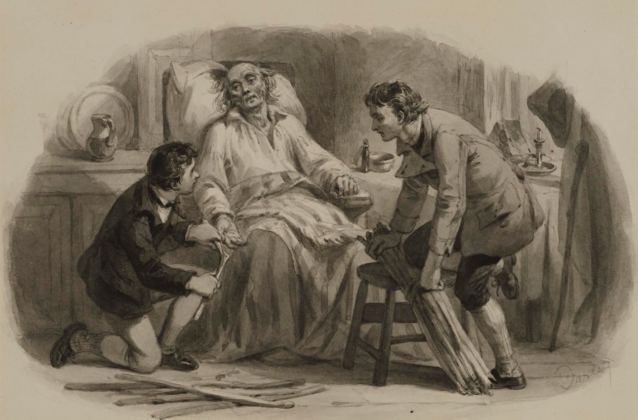 Parable of the Sticks by Felix Octavius Carr Darley