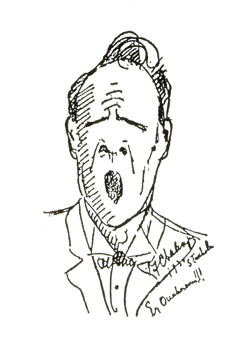 Ey, Ukhnem! The Self-portrait by Feodor Chaliapin