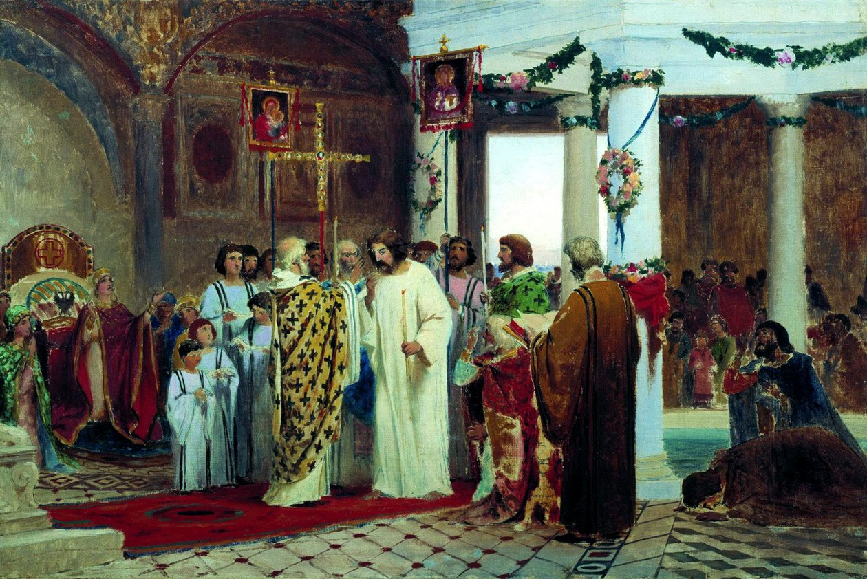The Baptism of Grand Prince of Kiev Vladimir the Great in