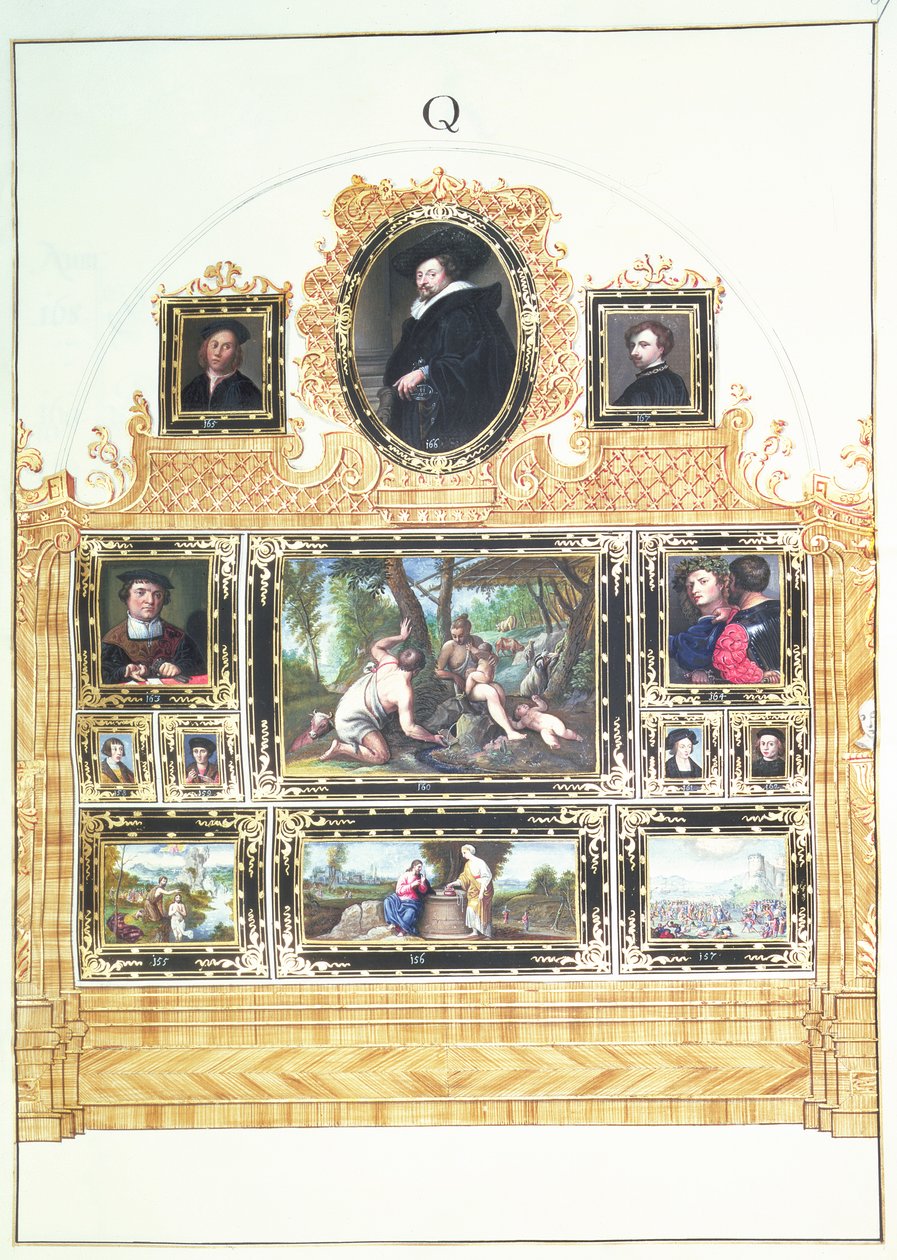 Painted Inventory of Emperor Charles VI