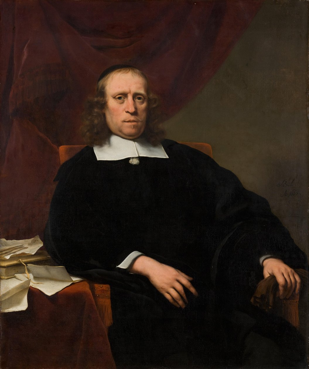 David de Wildt (1611-1671), Secretary of the Admiralty of Amsterdam by Ferdinand Bol