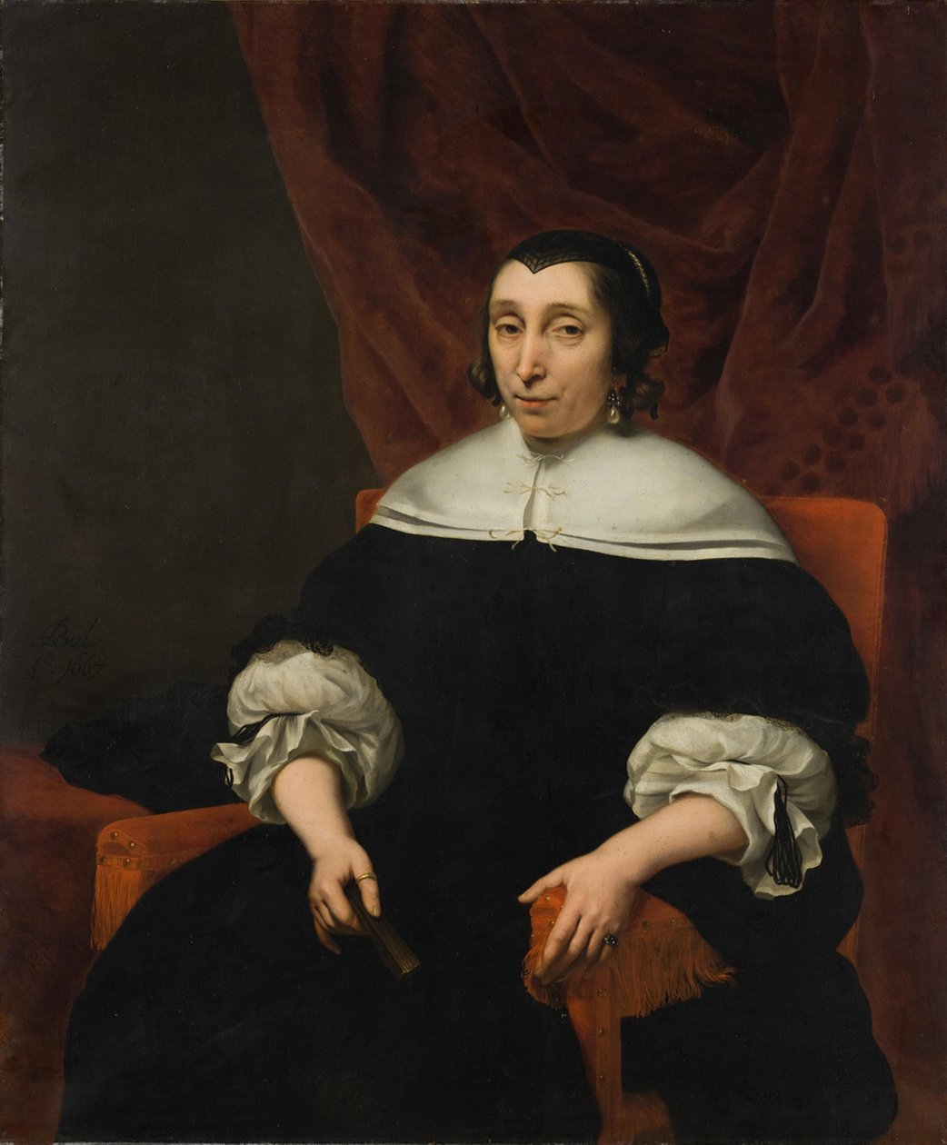 Elisabeth van der Voorde (1611-1677) by Ferdinand Bol